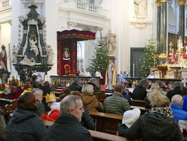 Diözesale Aussendung der Sternsinger im Hohen Dom zu Fulda (Foto:Karl-Franz Thiede)